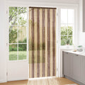 Insektenschutzvorhang Chenille Braun und Beige 90 x 220 cm