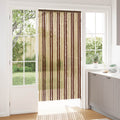 Insektenschutzvorhang Chenille Braun und Beige 100 x 200 cm
