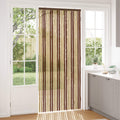 Insektenschutzvorhang Chenille Braun und Beige 100 x 230 cm