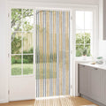 Insektenschutzvorhang Chenille Grau und Beige 90 x 220 cm