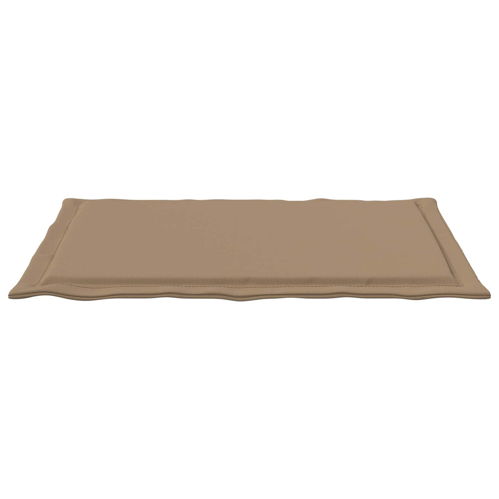Sitzkissen 2 pcs Taupe 47 x 36 x 2 cm Polyester