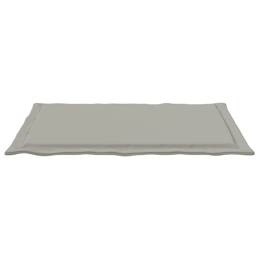 Sitzkissen 2 pcs Hellgrau 47 x 36 x 2 cm Polyester