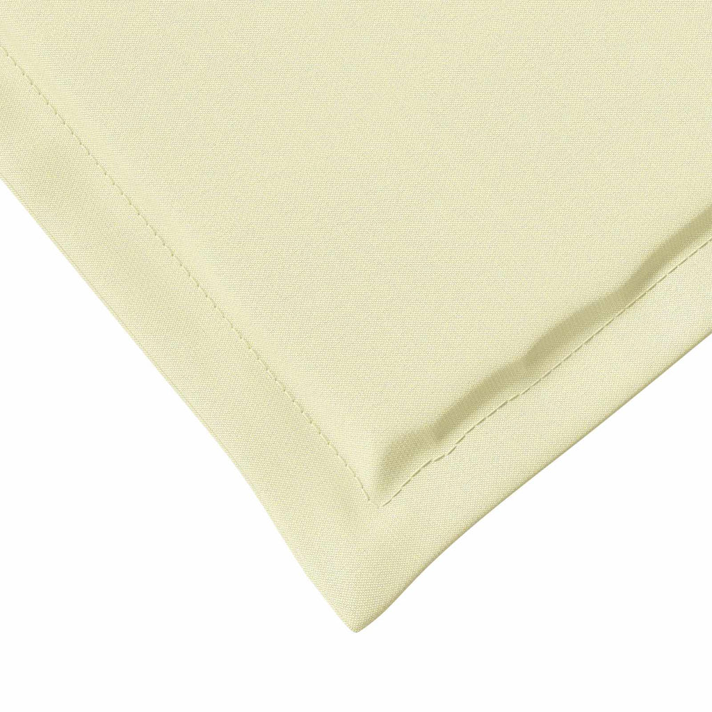 Sitzkissen 4 pcs Creme 47 x 36 x 2 cm Polyester