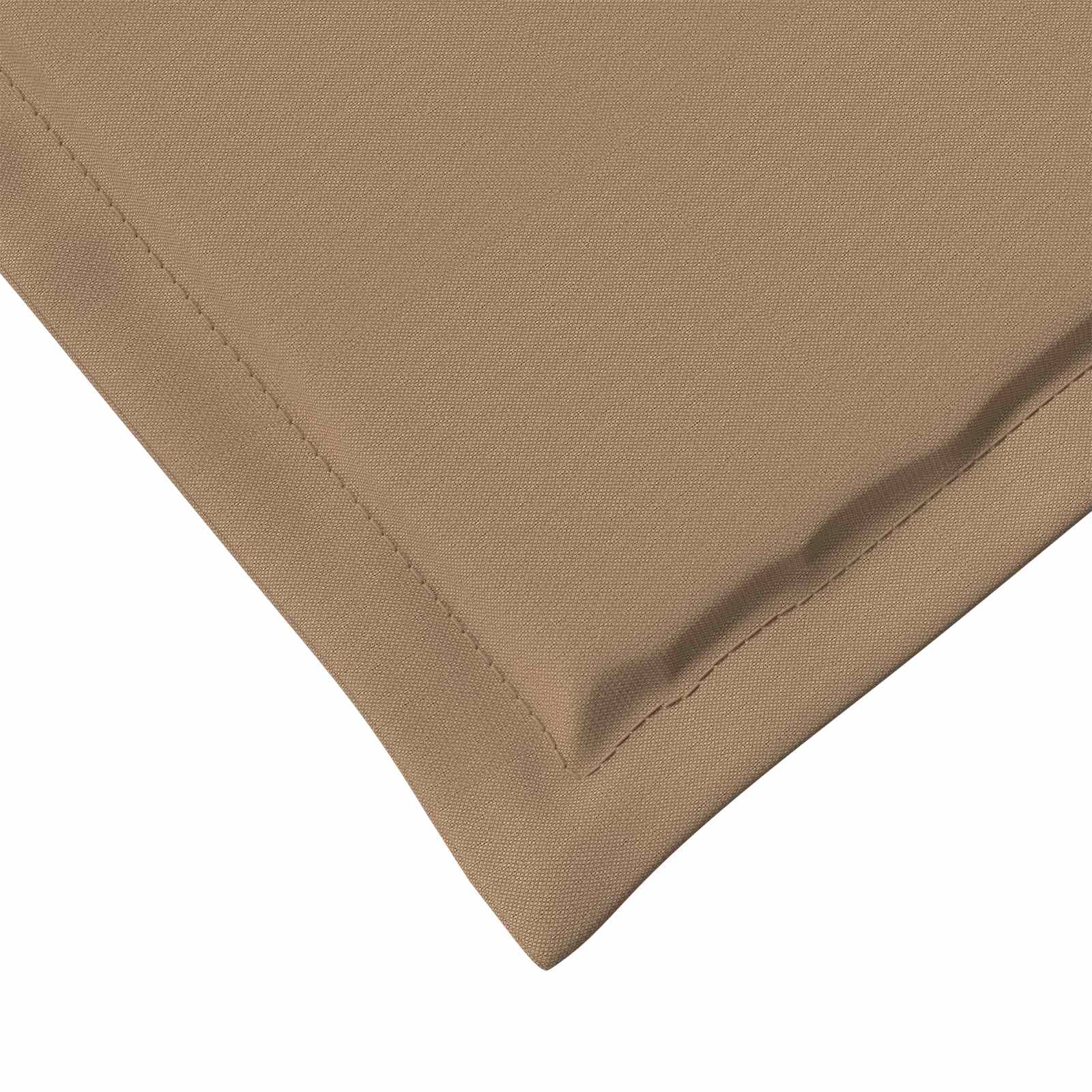 Sitzkissen 4 pcs Taupe 47 x 36 x 2 cm Polyester