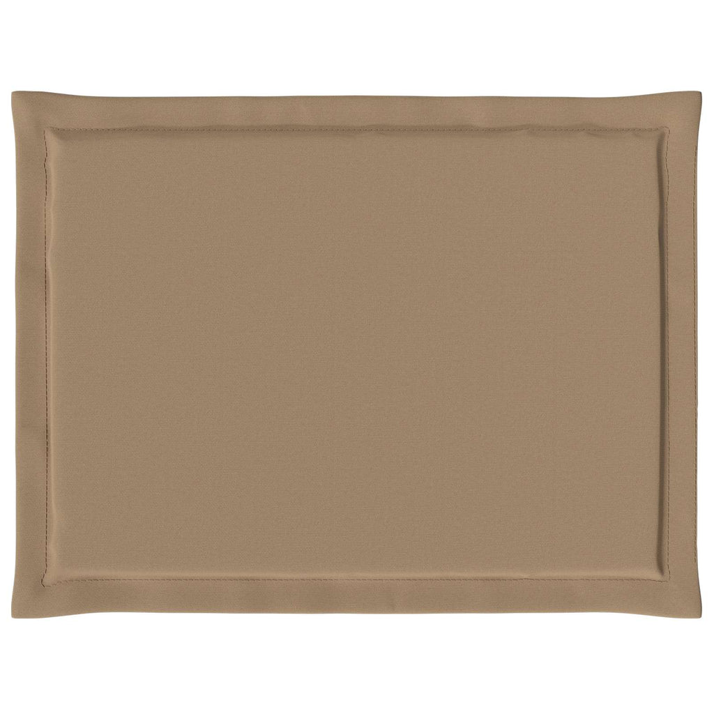 Sitzkissen 4 pcs Taupe 47 x 36 x 2 cm Polyester