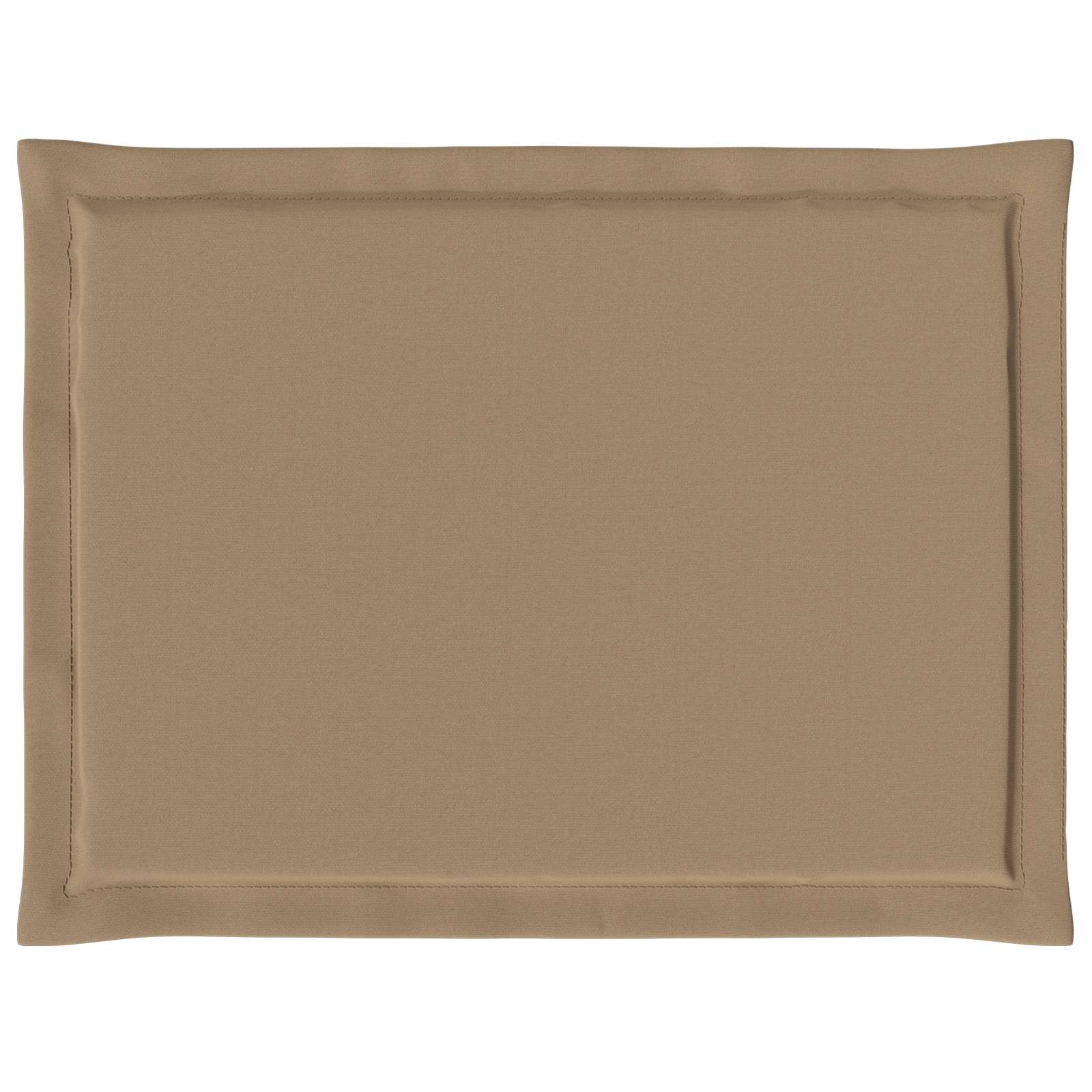 Sitzkissen 4 pcs Taupe 47 x 36 x 2 cm Polyester