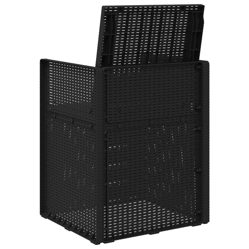 Garten Esszimmerstühle 2 pcs Anthrazit PP