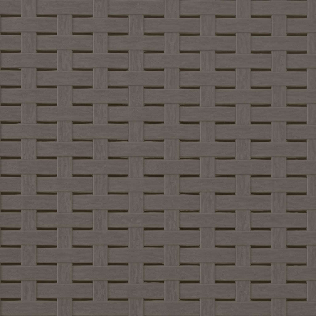 Garten Esszimmerstühle 2 pcs Hellgrau und Taupe PP