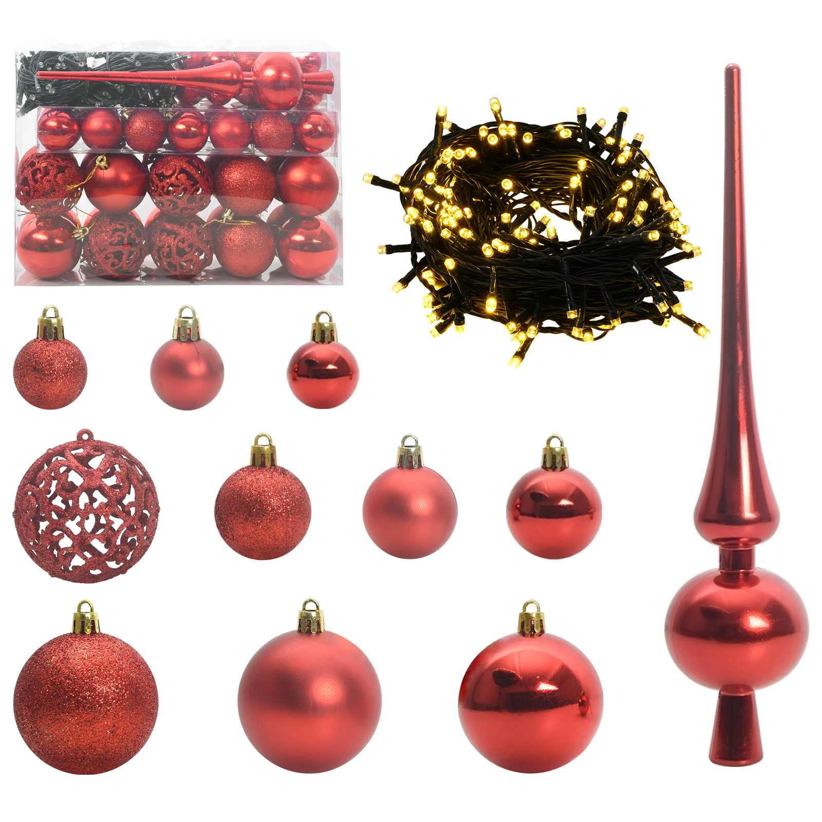 Künstlicher klappbarer Weihnachtsbaum Weiß 120 cm PVC und Stahl