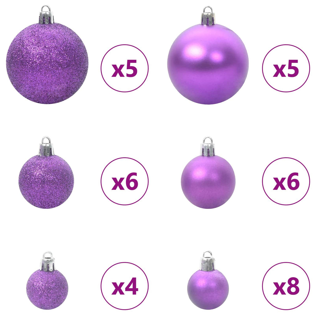 Künstlicher klappbarer Weihnachtsbaum Weiß 120 cm PVC und Stahl