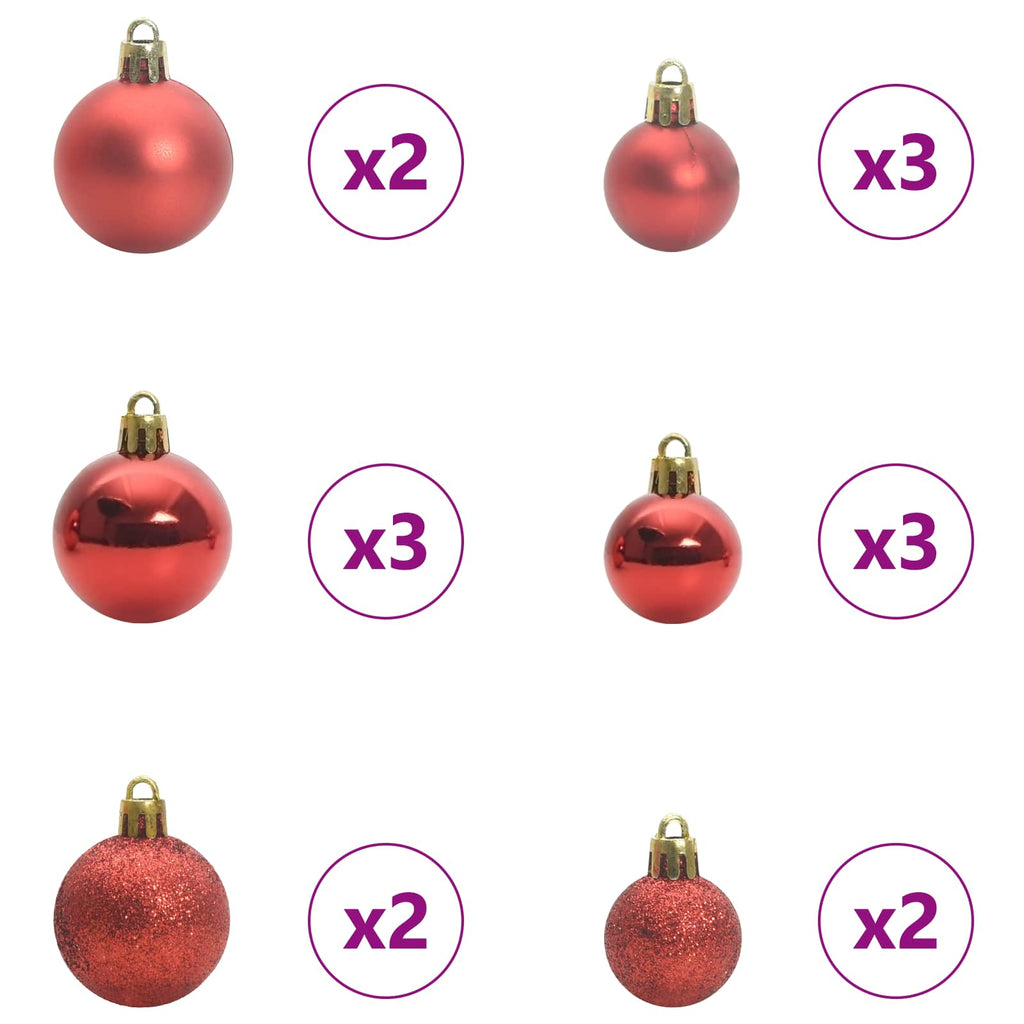 Künstlicher klappbarer Weihnachtsbaum Weiß 120 cm PVC und Stahl