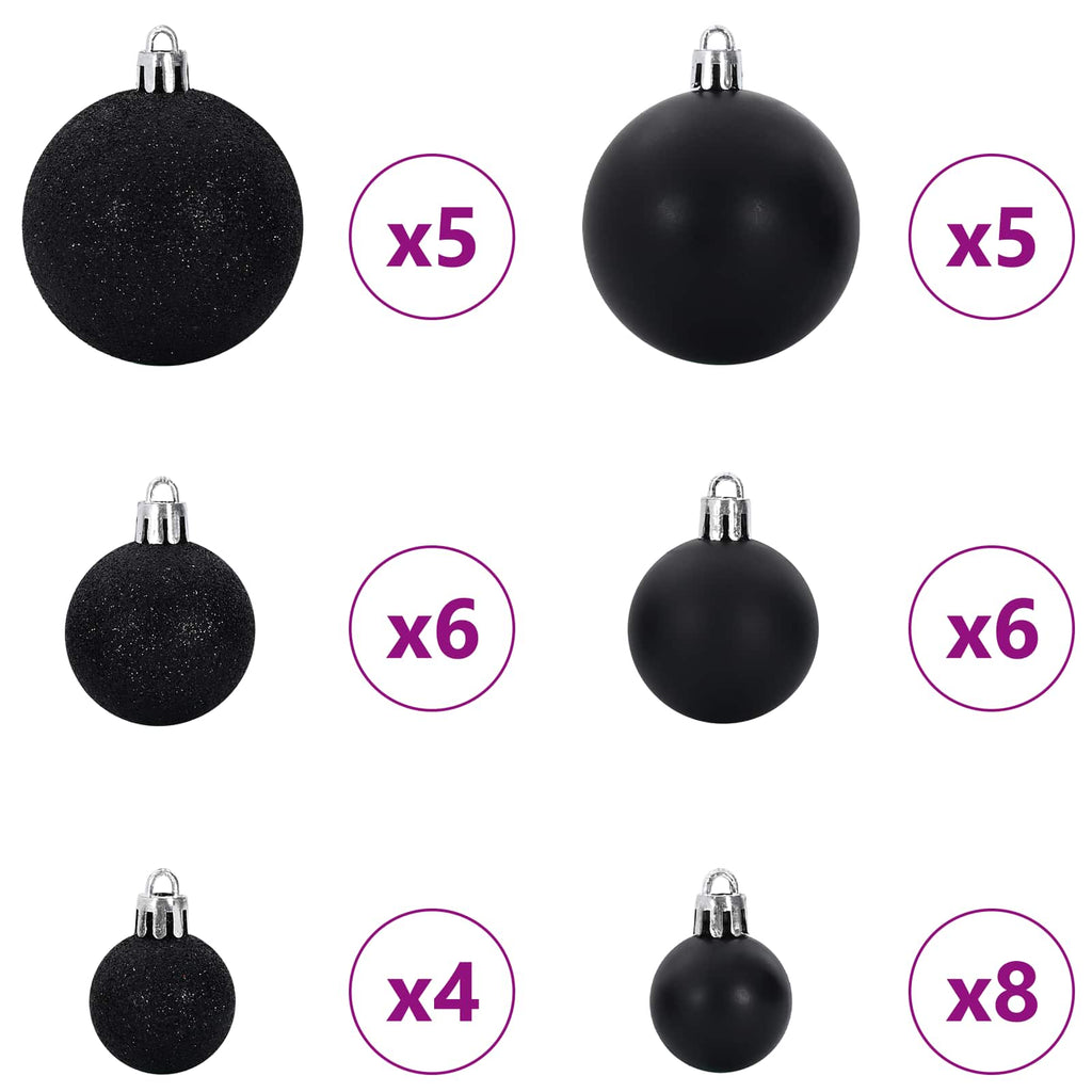 Künstlicher klappbarer Weihnachtsbaum Weiß 150 cm PVC und Stahl