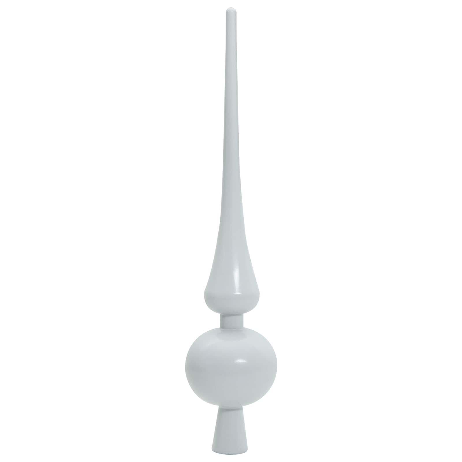 Künstlicher klappbarer Weihnachtsbaum Weiß 240 cm PVC und Stahl