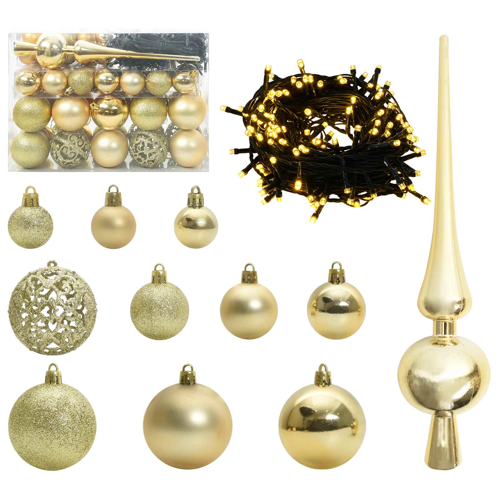 Künstlicher Weihnachtsbaum Weiß 120 cm PVC und Stahl