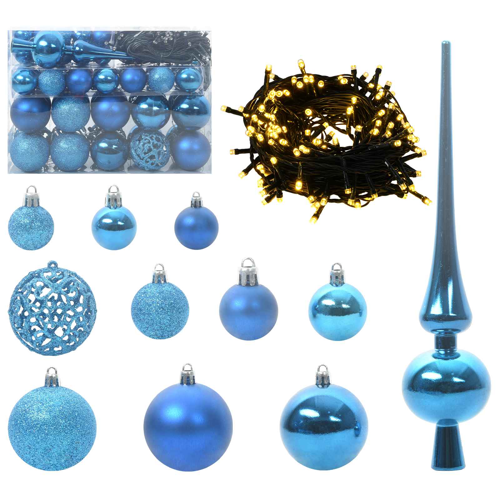 Künstlicher Weihnachtsbaum Weiß 150 cm PVC und Stahl