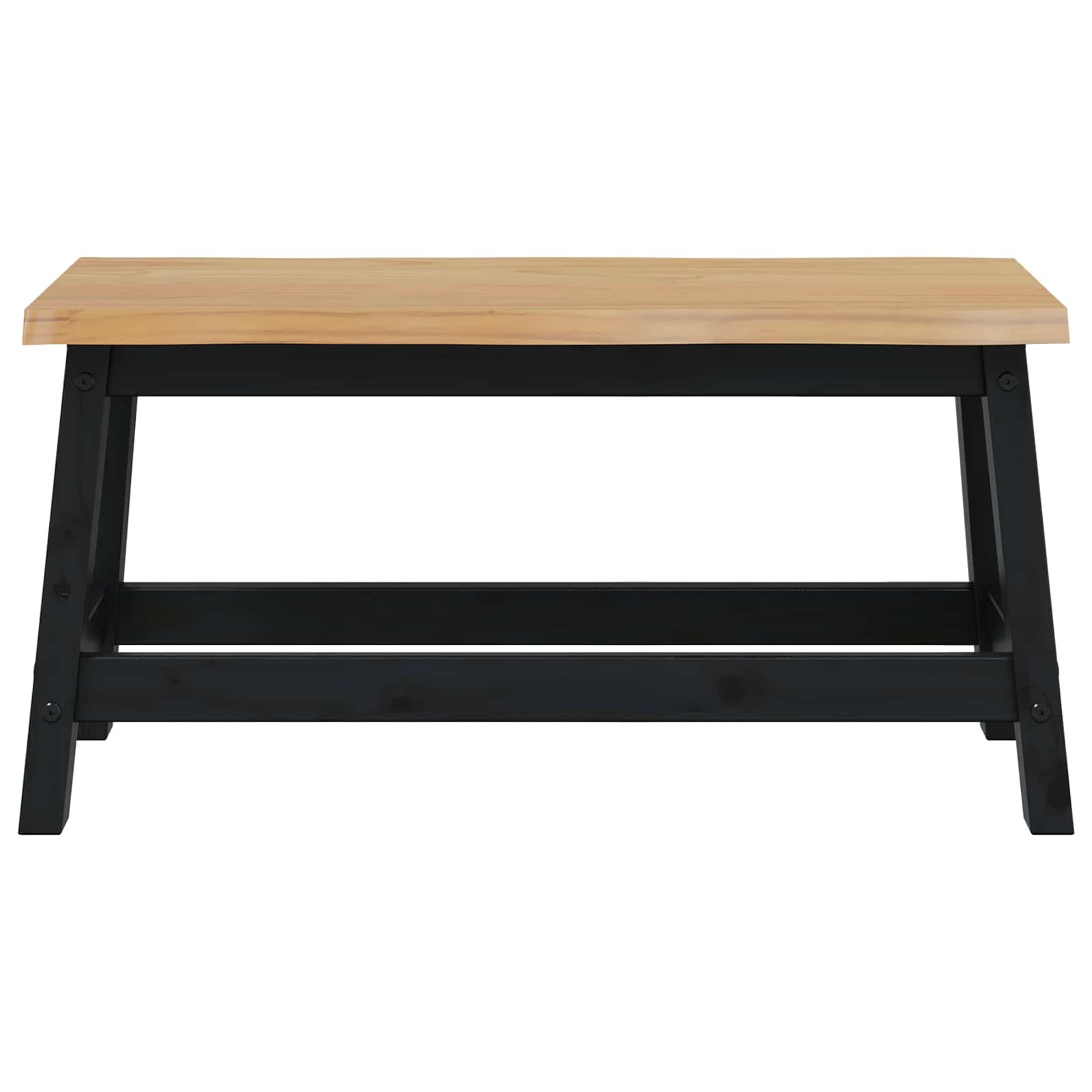 Esstischbank EKAI Schwarz 91,5 x 29 x 45,5 cm