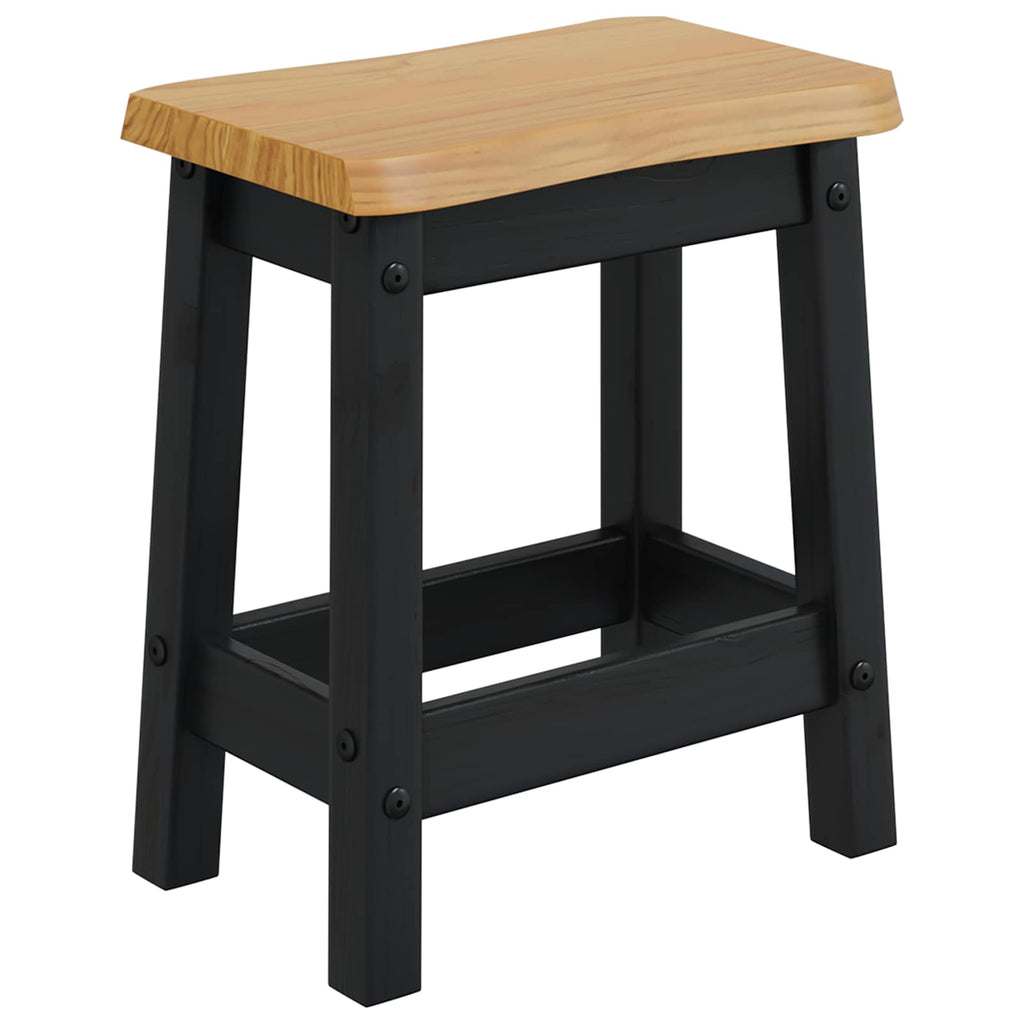 Barhocker EKAI 2 pcs Schwarz 40 x 29 x 45,5 cm