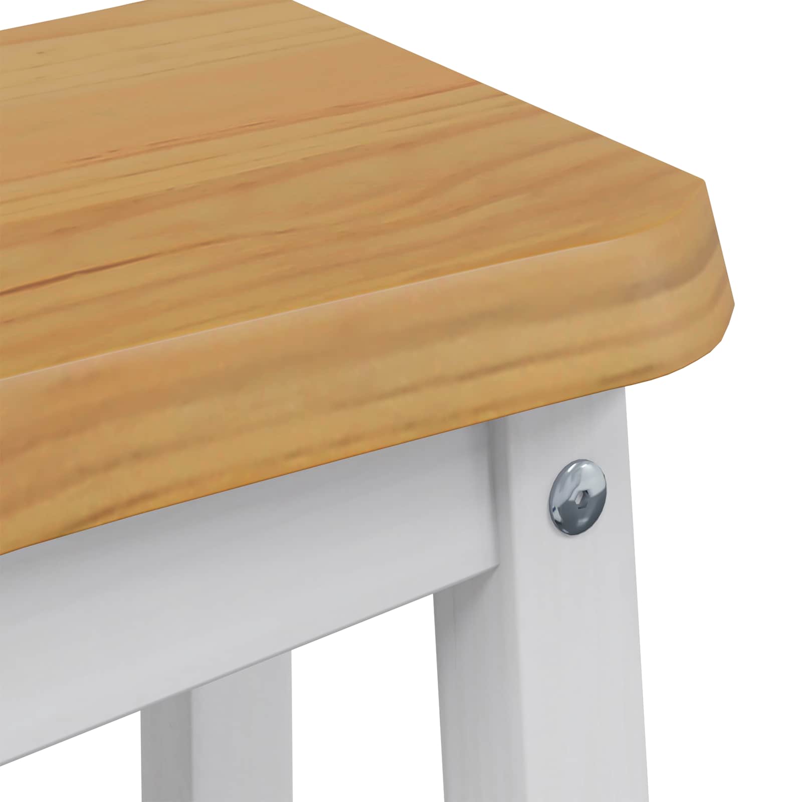 Barhocker EKAI 2 pcs Weiß 40 x 29 x 45,5 cm