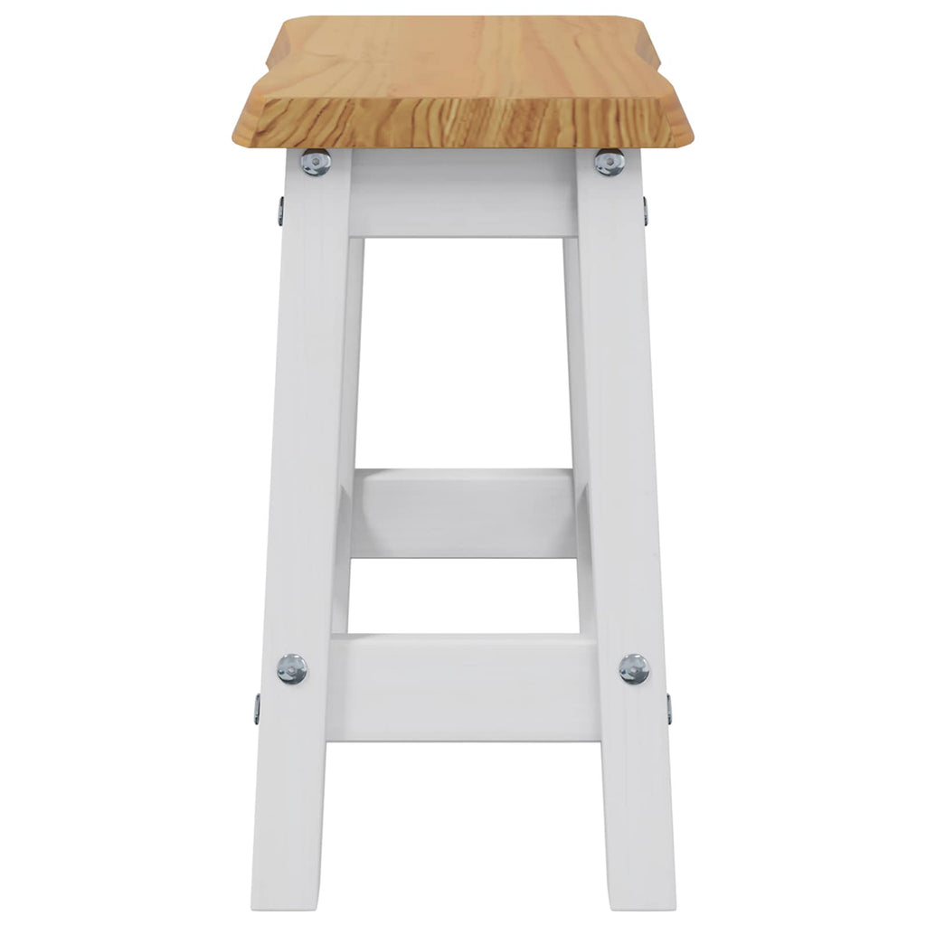 Barhocker EKAI 2 pcs Weiß 40 x 29 x 45,5 cm