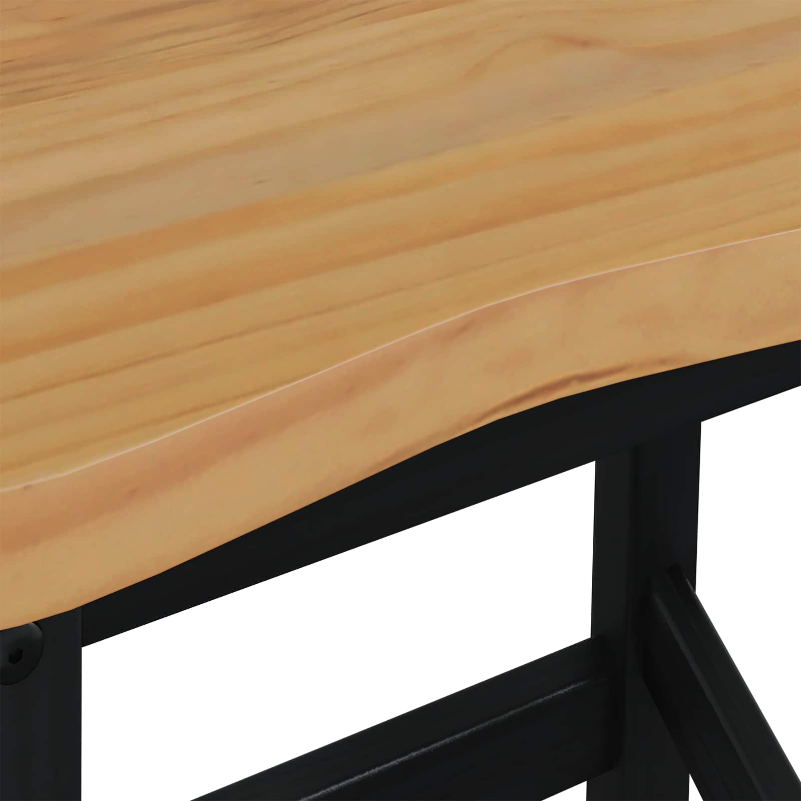 Hoher Barhocker EKAI 2 pcs Schwarz 40 x 29 x 63 cm