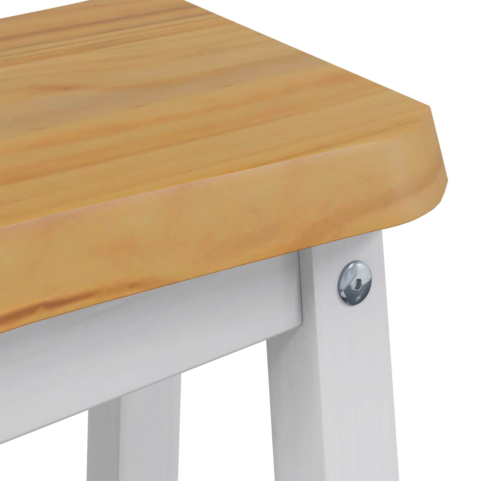 Hoher Barhocker EKAI 2 pcs Weiß 40 x 29 x 63 cm