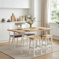 Hoher Barhocker EKAI 2 pcs Weiß 40 x 29 x 63 cm