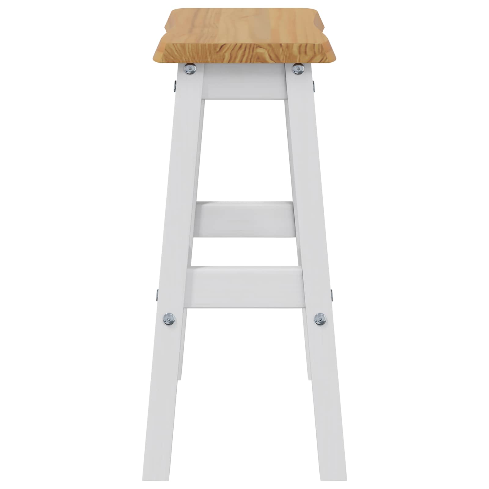 Hoher Barhocker EKAI 2 pcs Weiß 40 x 29 x 63 cm