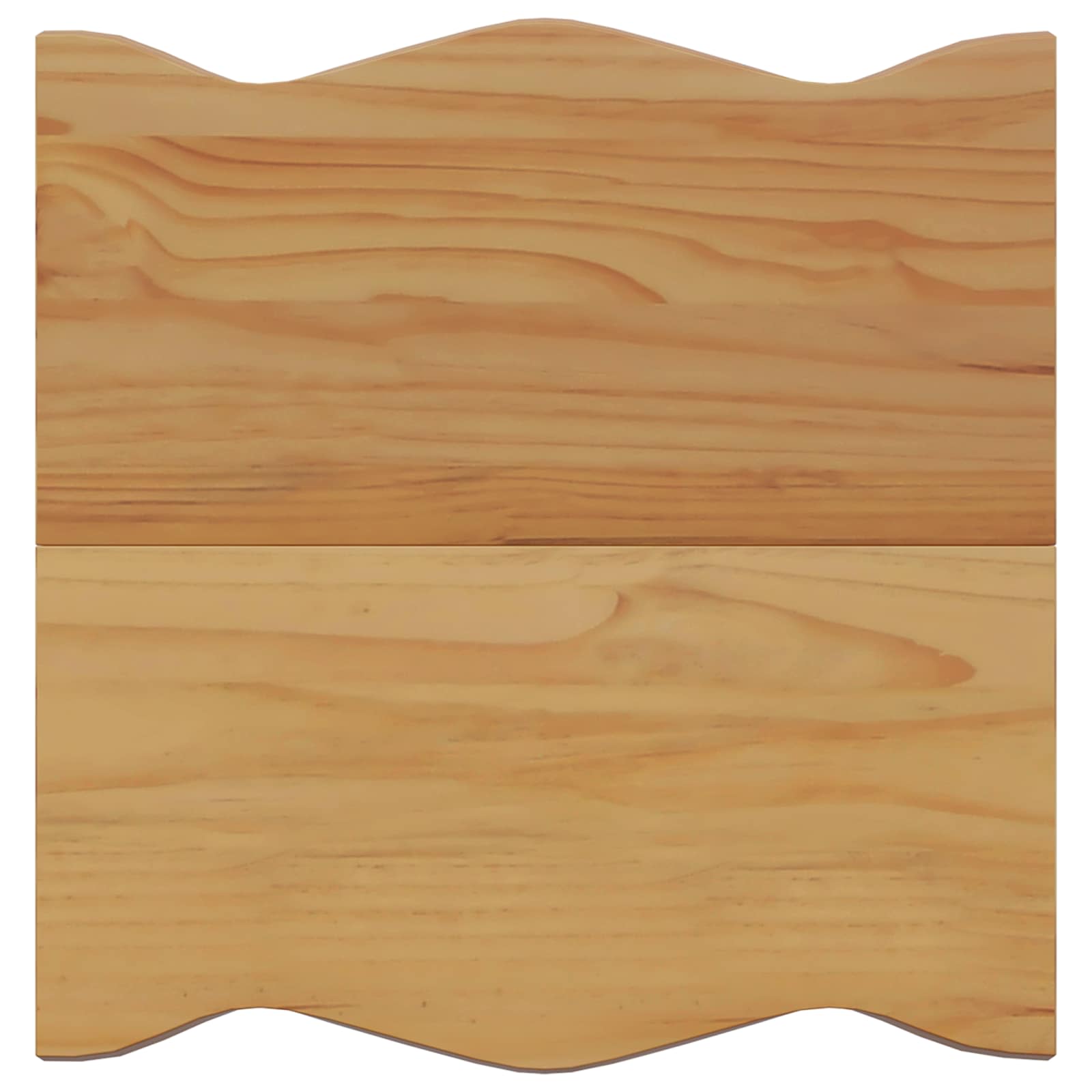 Beistelltisch EKAI Weiß 50 x 50 x 45,5 cm Massives Kiefernholz