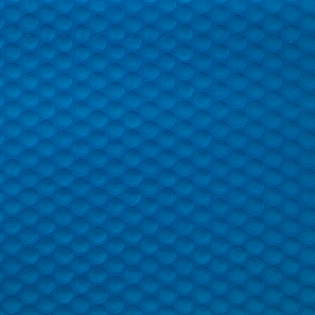 Sonnendeck für Pools Extra Schwer Ø 600 cm 400 μm Rund PE Blau