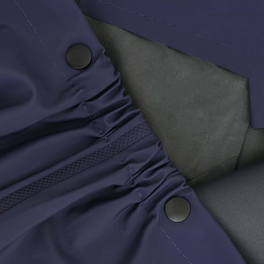 Wathose mit Stiefeln PVC-beschichtetes Polyester Größe 39 Blau