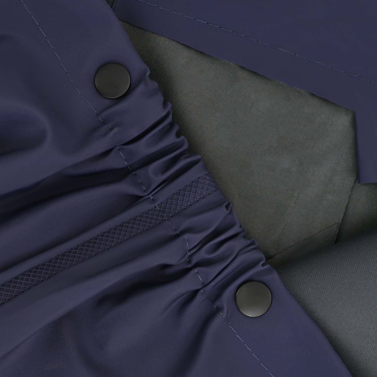 Wathose mit Stiefeln PVC-beschichtetes Polyester Größe 39 Blau