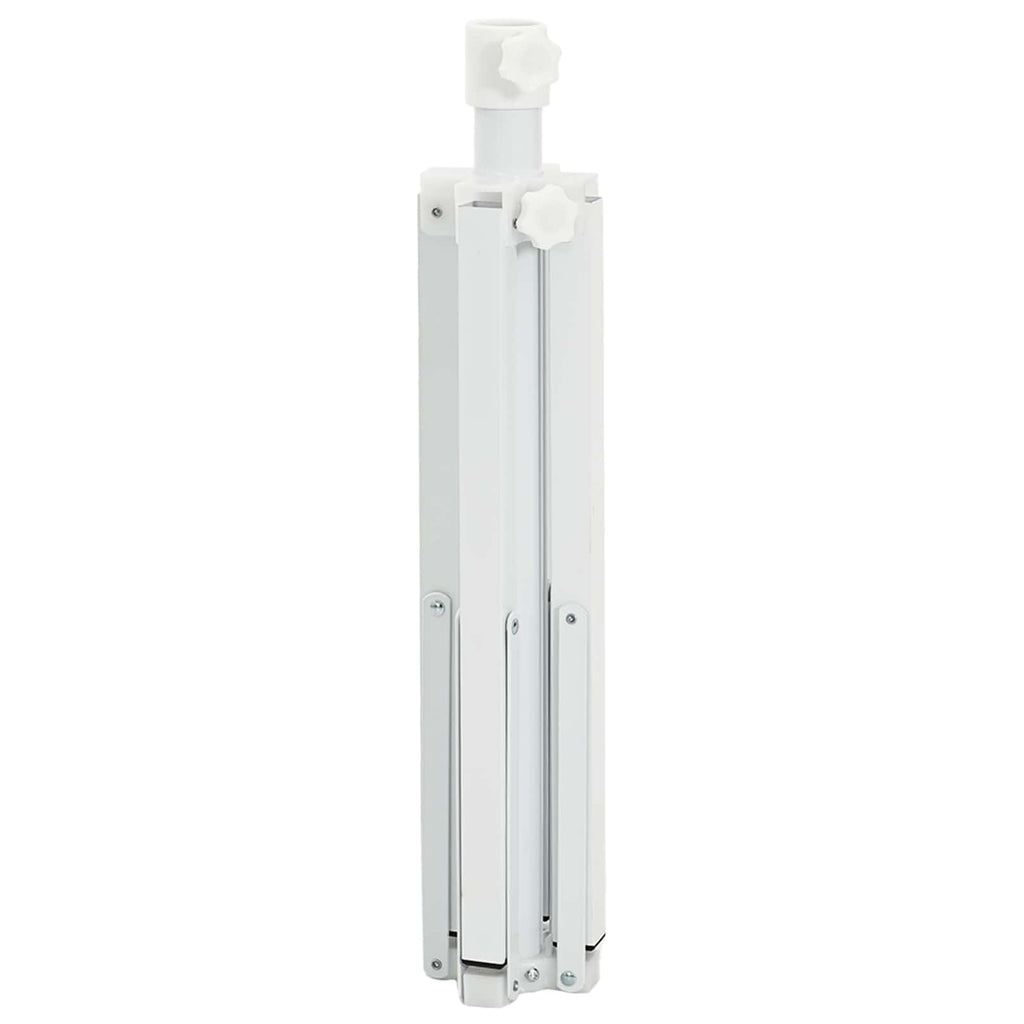 Sonnenschirmständer Weiß Stahl für 25-32 mm Mast