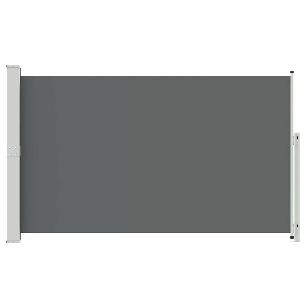 Ausziehbares Seitenmarkise Anthrazit 300 x 180 cm Polyester
