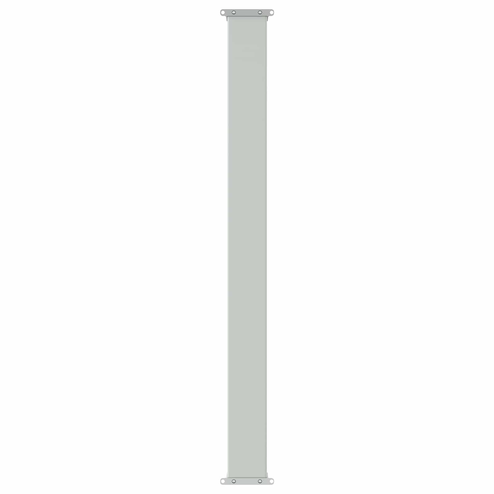 Ausziehbares Seitenmarkise Taupe 500 x 100 cm Polyester