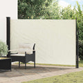 Ausziehbares Seitenmarkise Creme 300 x 170 cm Polyester