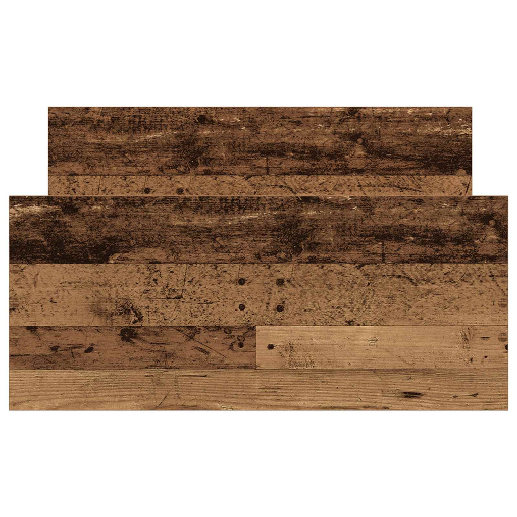 Bettgestell mit Kopfteil Altholz 80 x 200 cm Holzwerkstoff