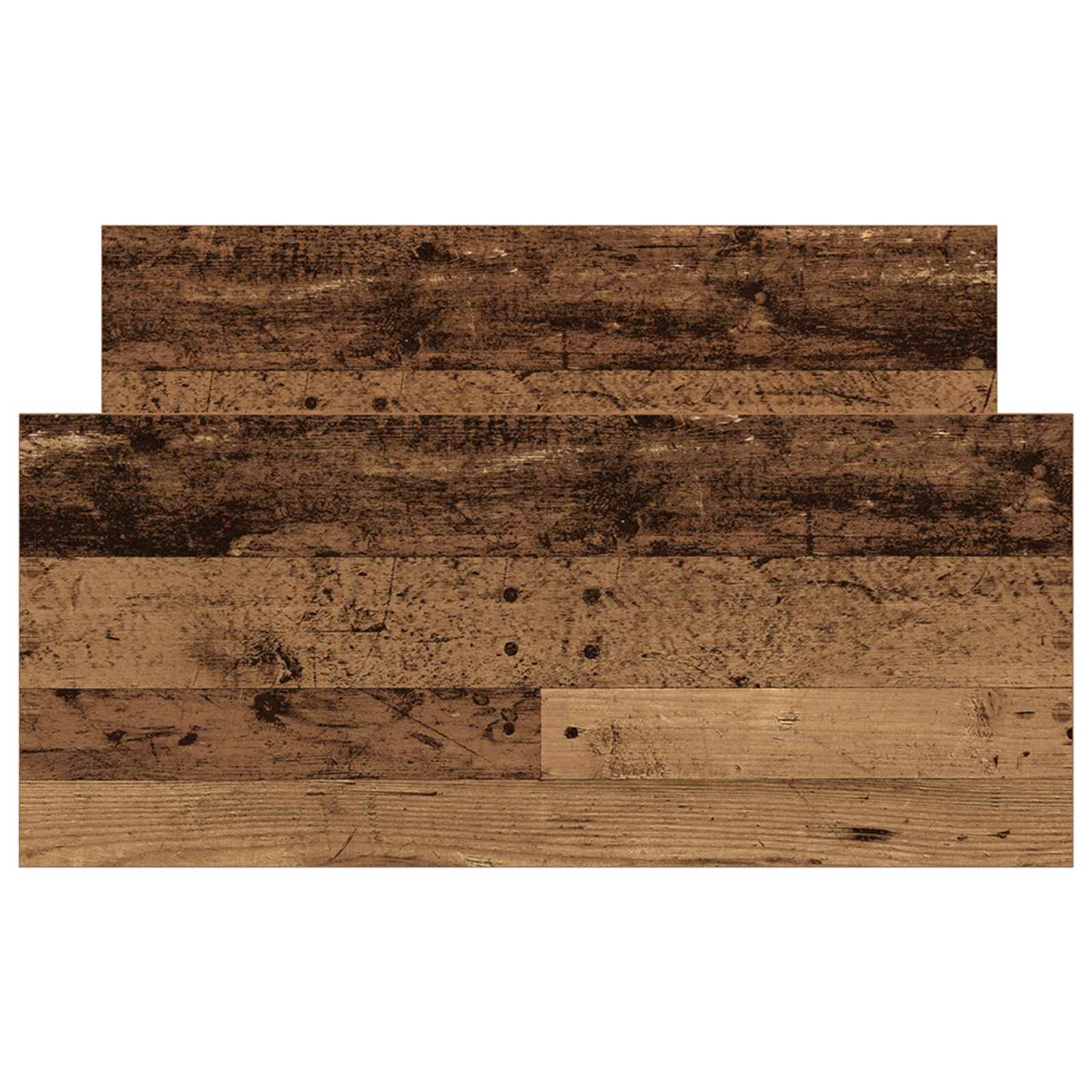 Bettgestell mit Kopfteil Altholz 80 x 200 cm Holzwerkstoff