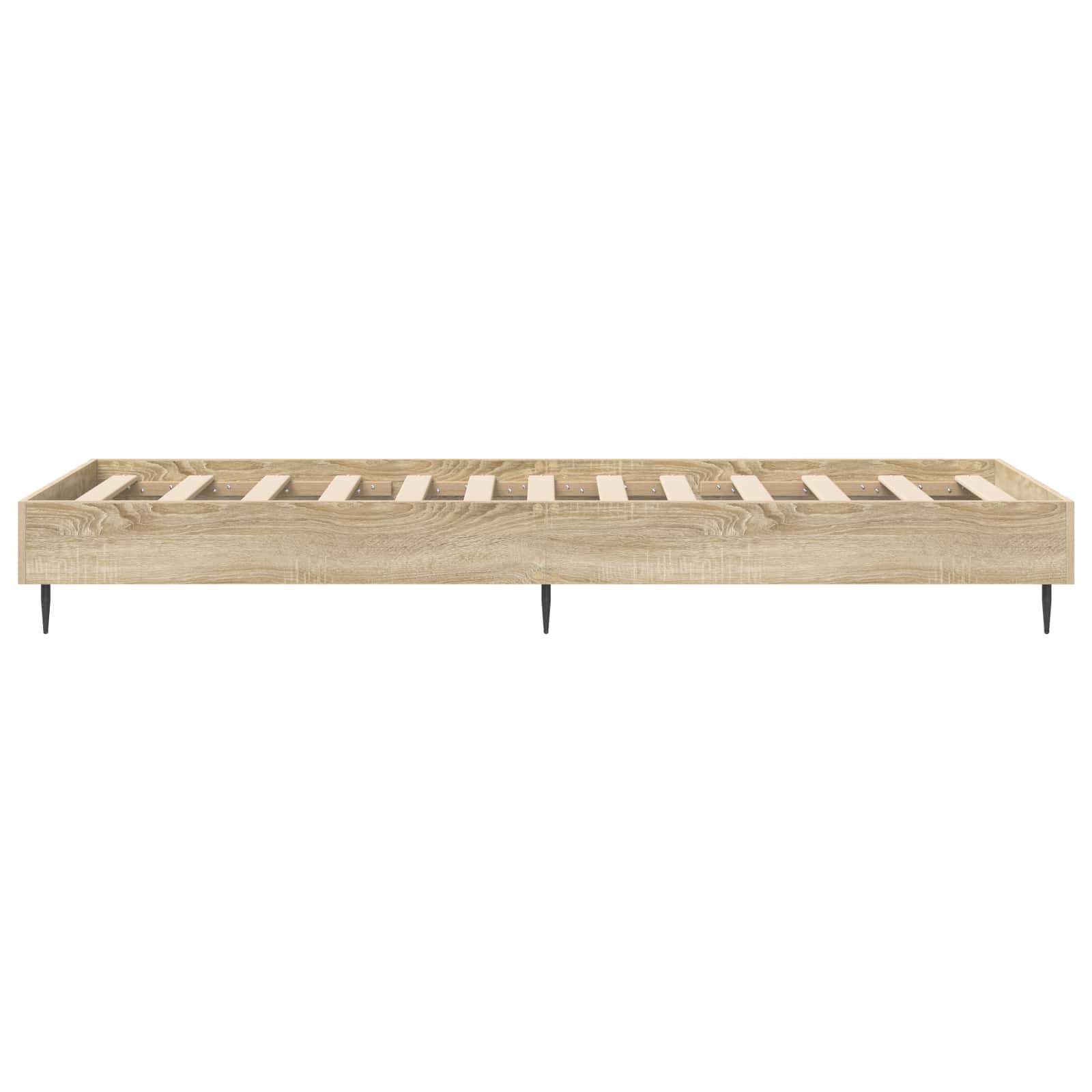 Bettrahmen Sonoma-Eiche 80 x 200 cm Holzwerkstoff