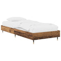 Bettrahmen Altholz 80 x 200 cm Holzwerkstoff