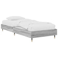 Bettrahmen Grau Sonoma 80 x 200 cm Holzwerkstoff