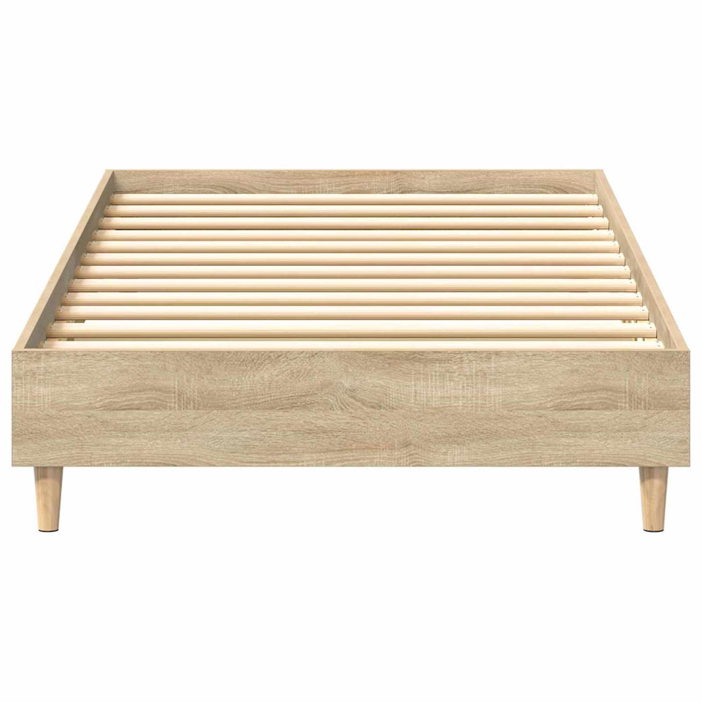 Bettrahmen Sonoma-Eiche 80 x 200 cm Holzwerkstoff