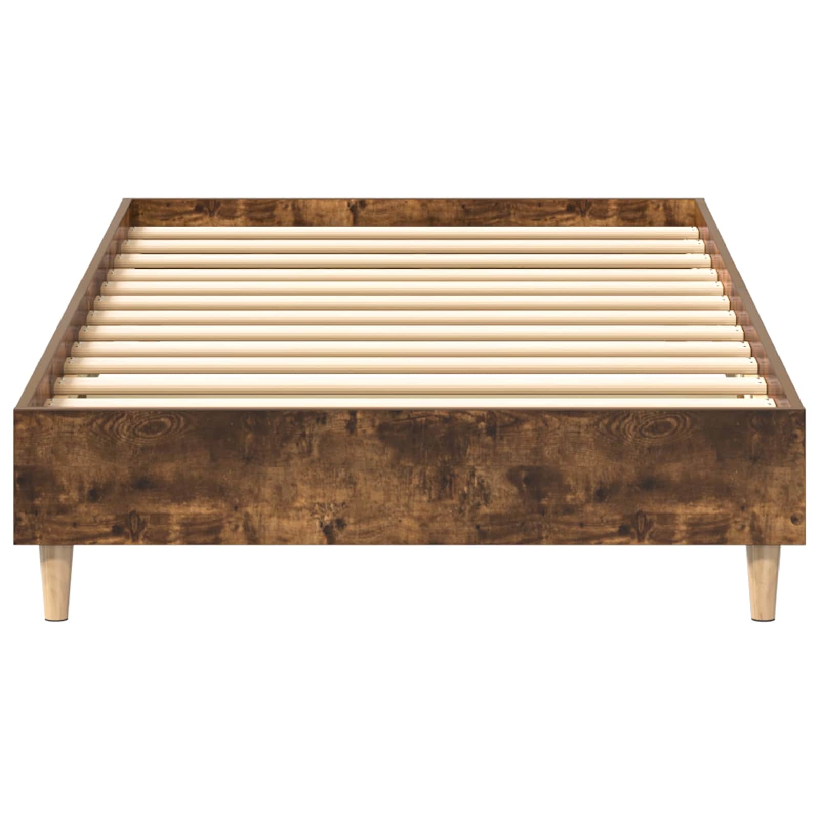 Bettrahmen Geräucherte Eiche 80 x 200 cm Holzwerkstoff