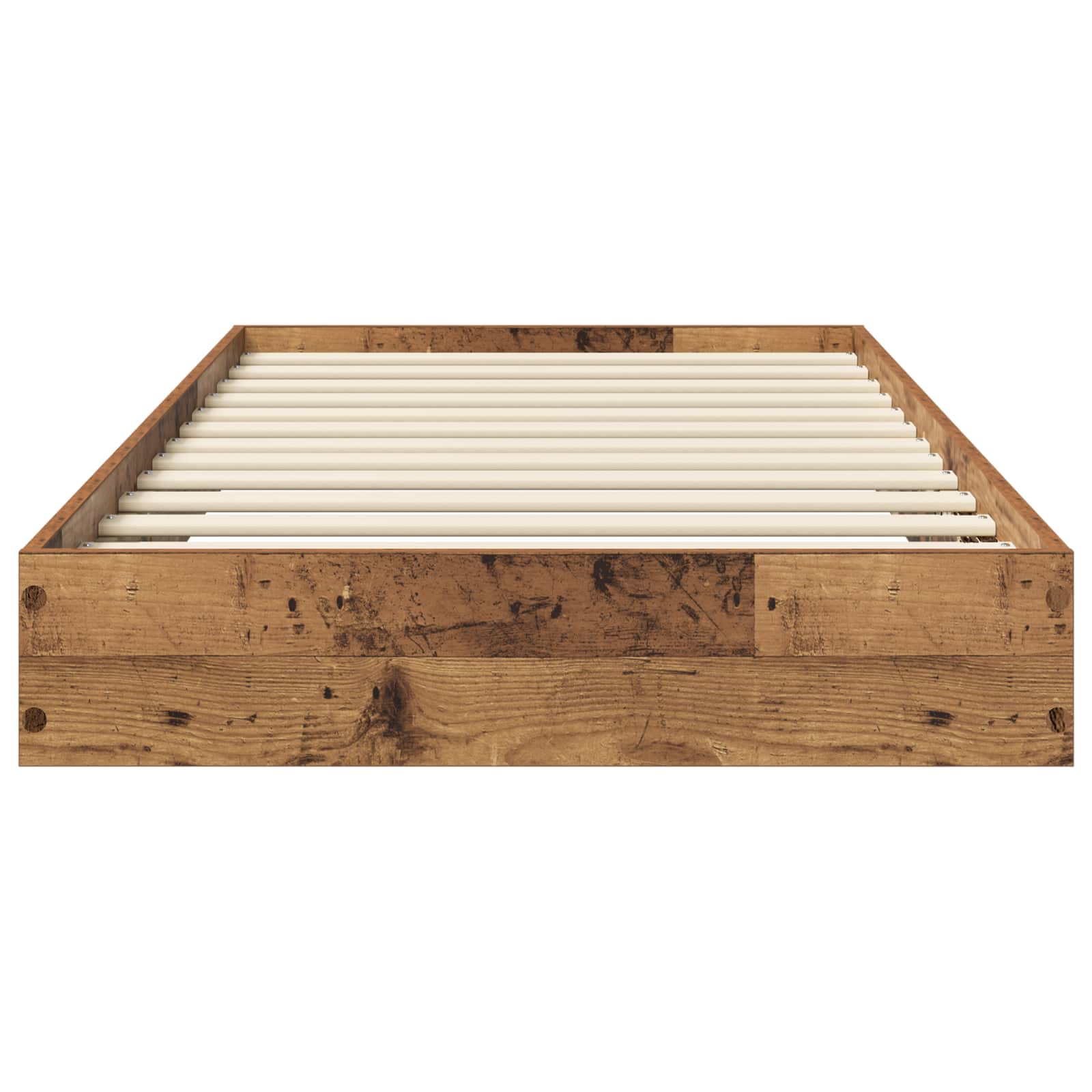 Bodenbettgestell Altholz 80 x 200 cm Holzwerkstoff