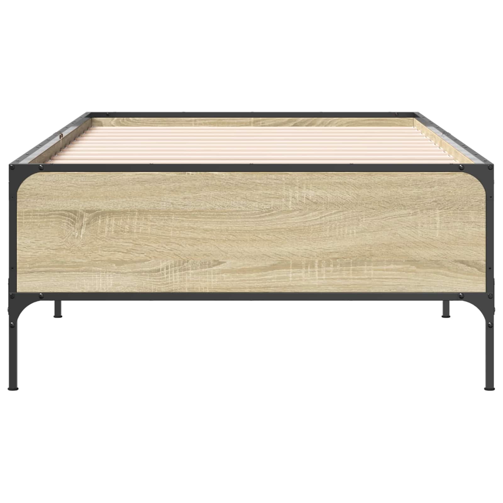 Bettrahmen Sonoma-Eiche 80 x 200 cm Holzwerkstoff