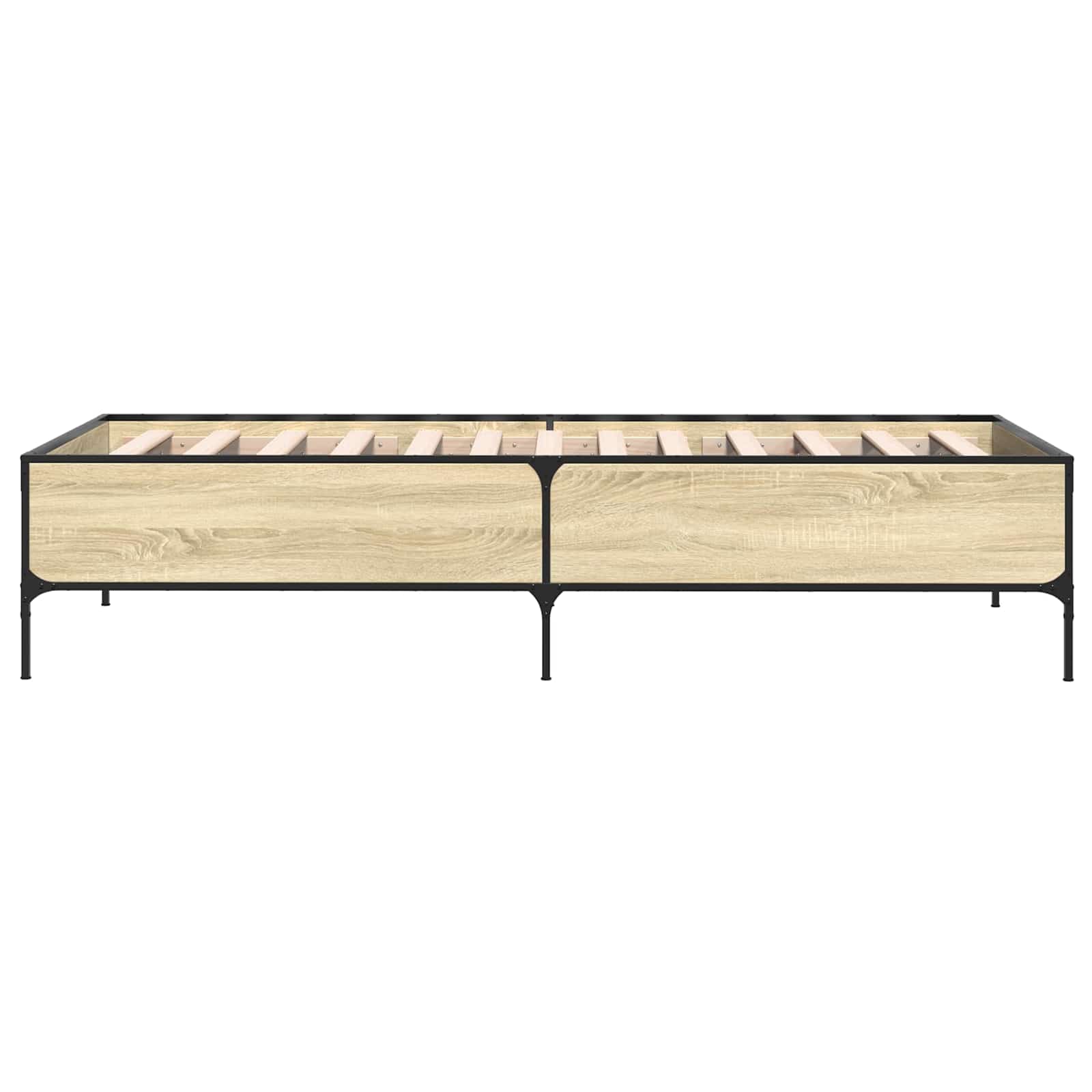 Bettrahmen Sonoma-Eiche 80 x 200 cm Holzwerkstoff