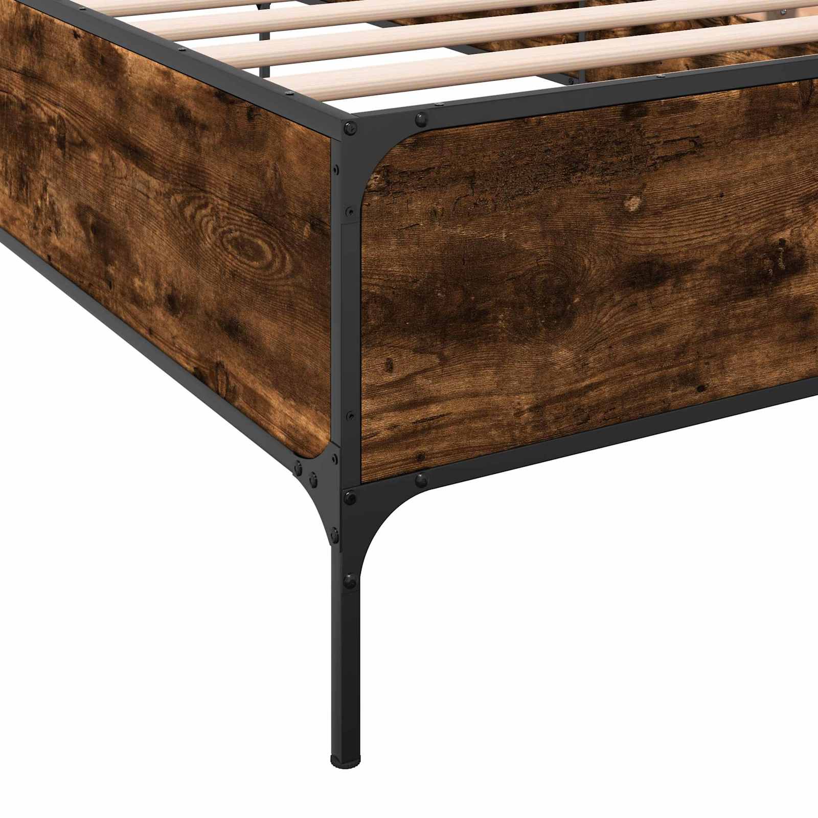 Bettrahmen Raucharbe 80 x 200 cm Holzwerkstoff
