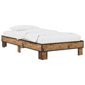 Bettrahmen Altholz 80 x 200 cm Holzwerkstoff