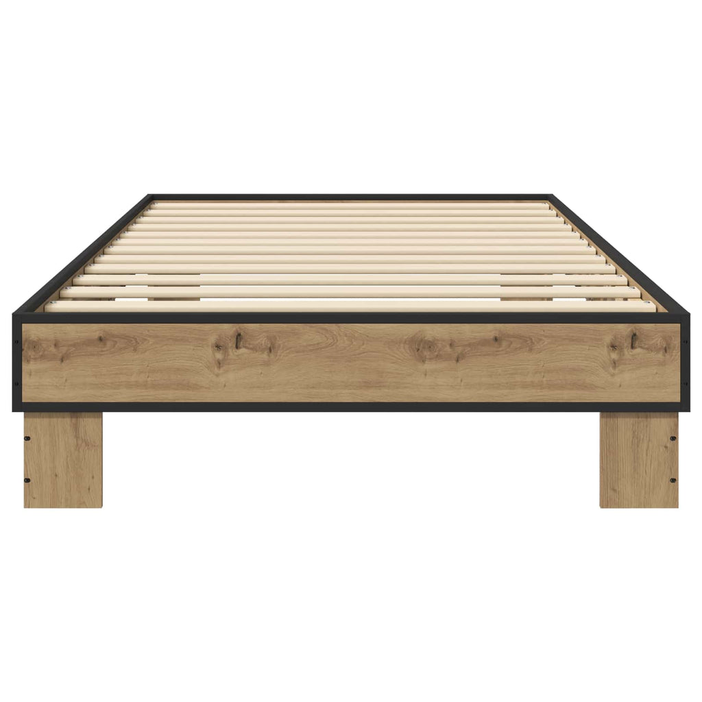 Bettrahmen Artisan-Eiche 80 x 200 cm Holzwerkstoff
