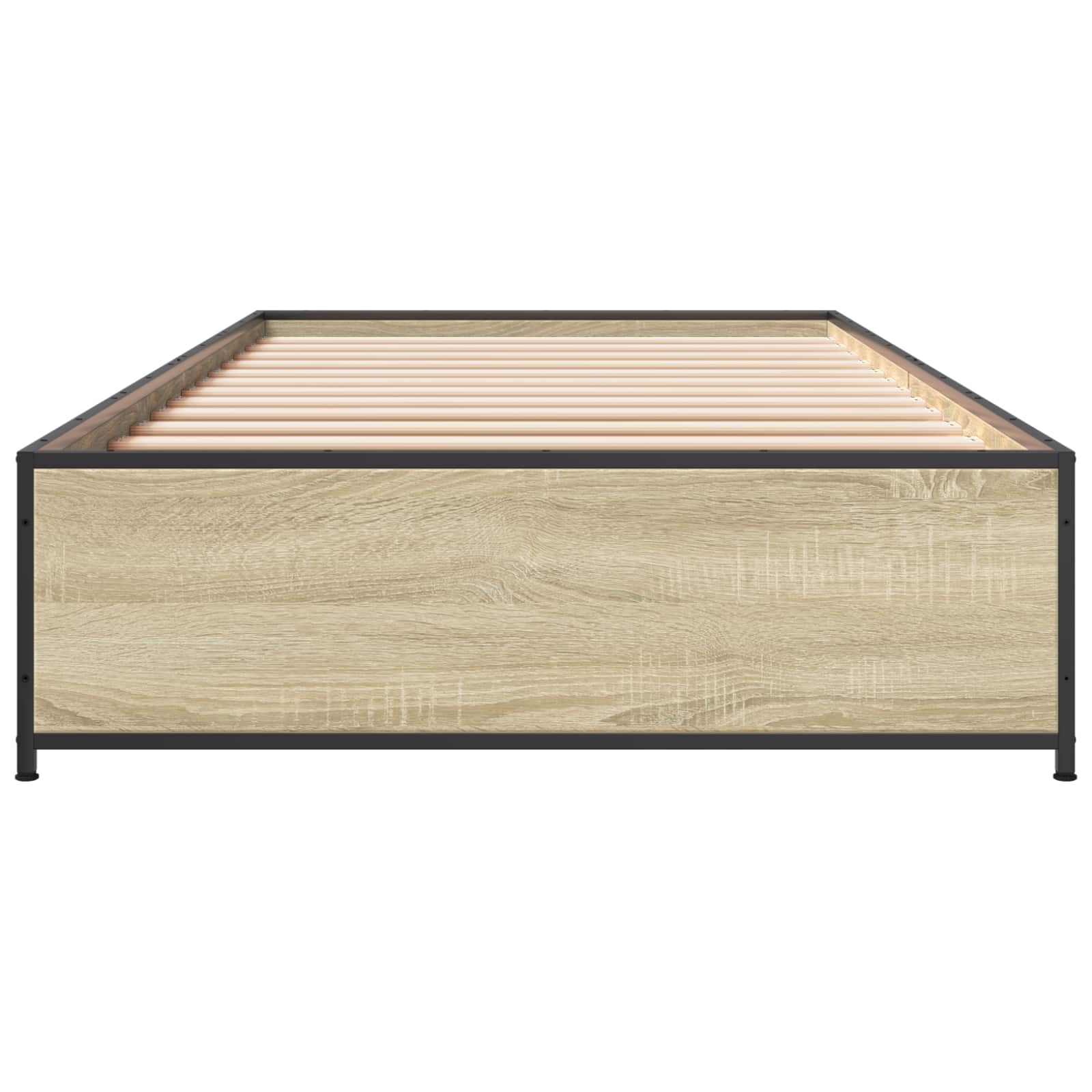 Bettrahmen Sonoma-Eiche 80 x 200 cm Holzwerkstoff