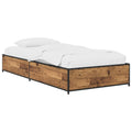 Bettrahmen Altholz 80 x 200 cm Holzwerkstoff